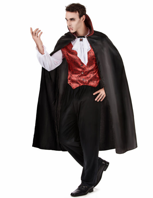 Déguisement vampire rouge homme Halloween