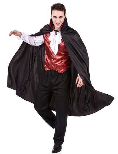 Déguisement vampire rouge homme Halloween