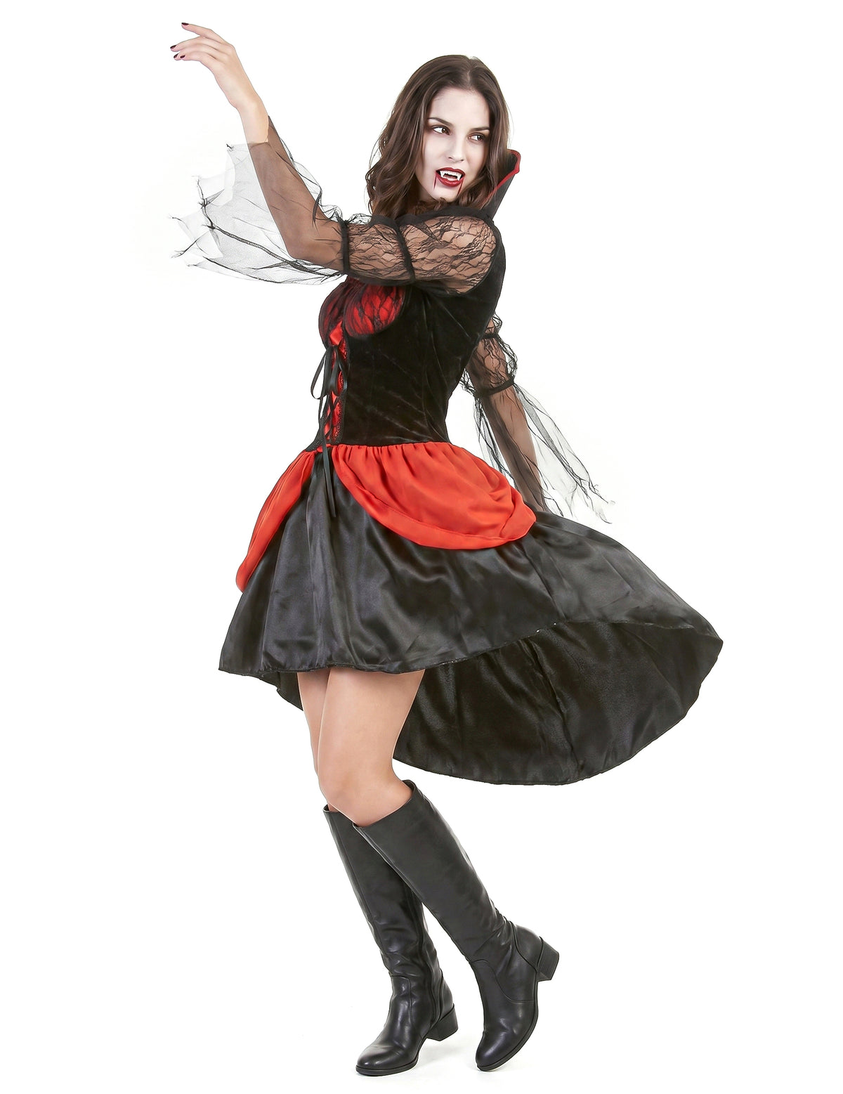 Déguisement Vampire Sexy rouge Femme