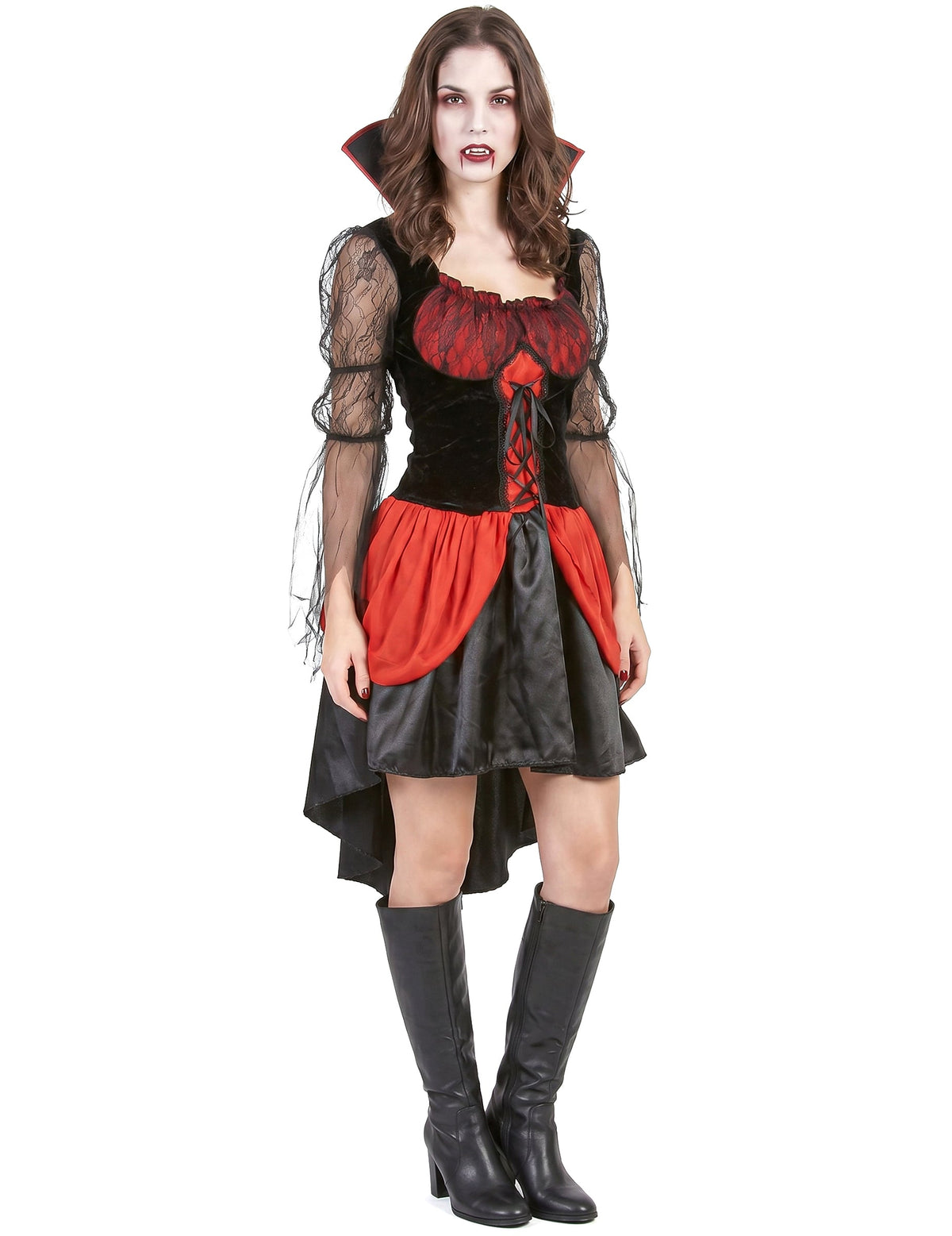 Déguisement Vampire Sexy rouge Femme