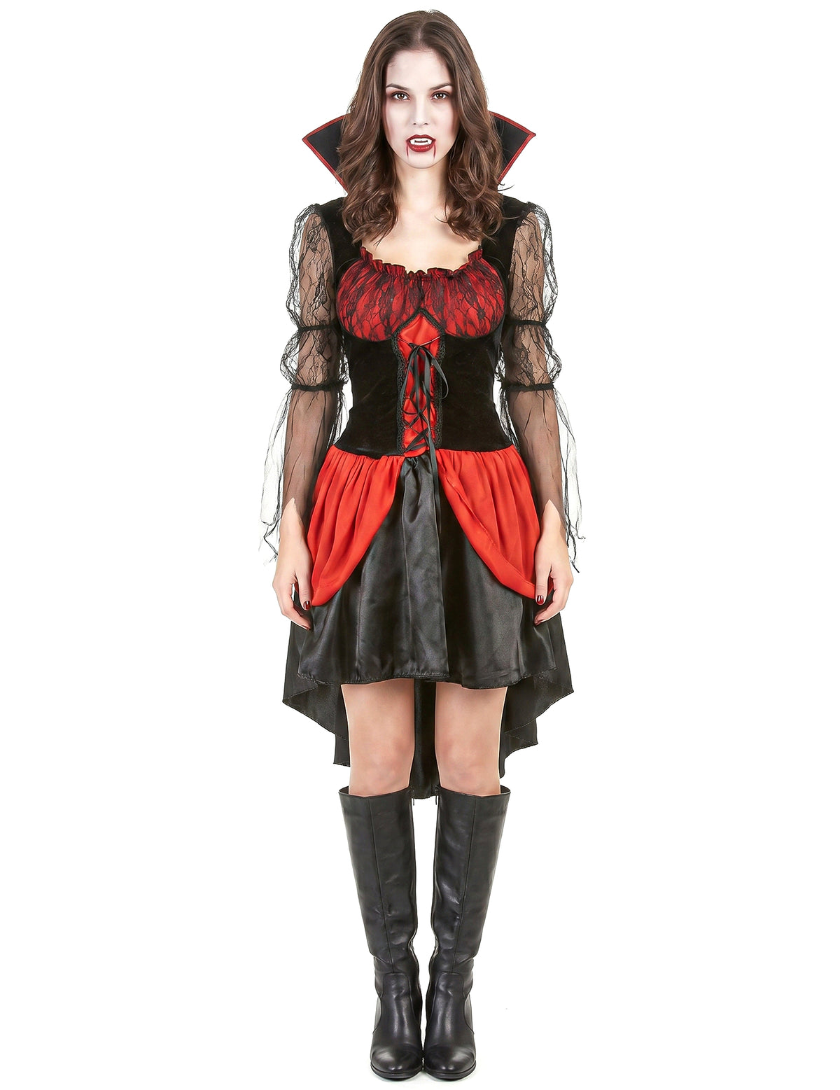 Déguisement Vampire Sexy rouge Femme