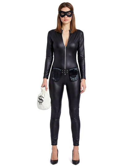 Sexy gemaskerde dief kostuum voor vrouwen