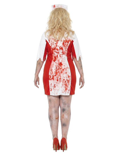 Bebloede verpleegster outfit voor dames Halloween