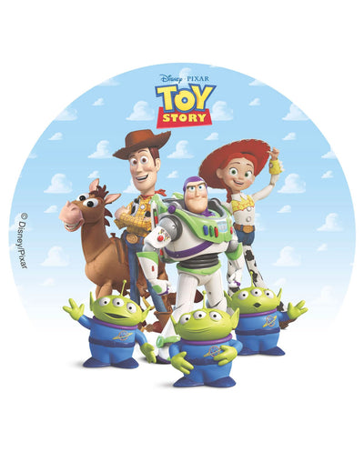 Disque azyme pour gâteau Toy Story™ 20 cm