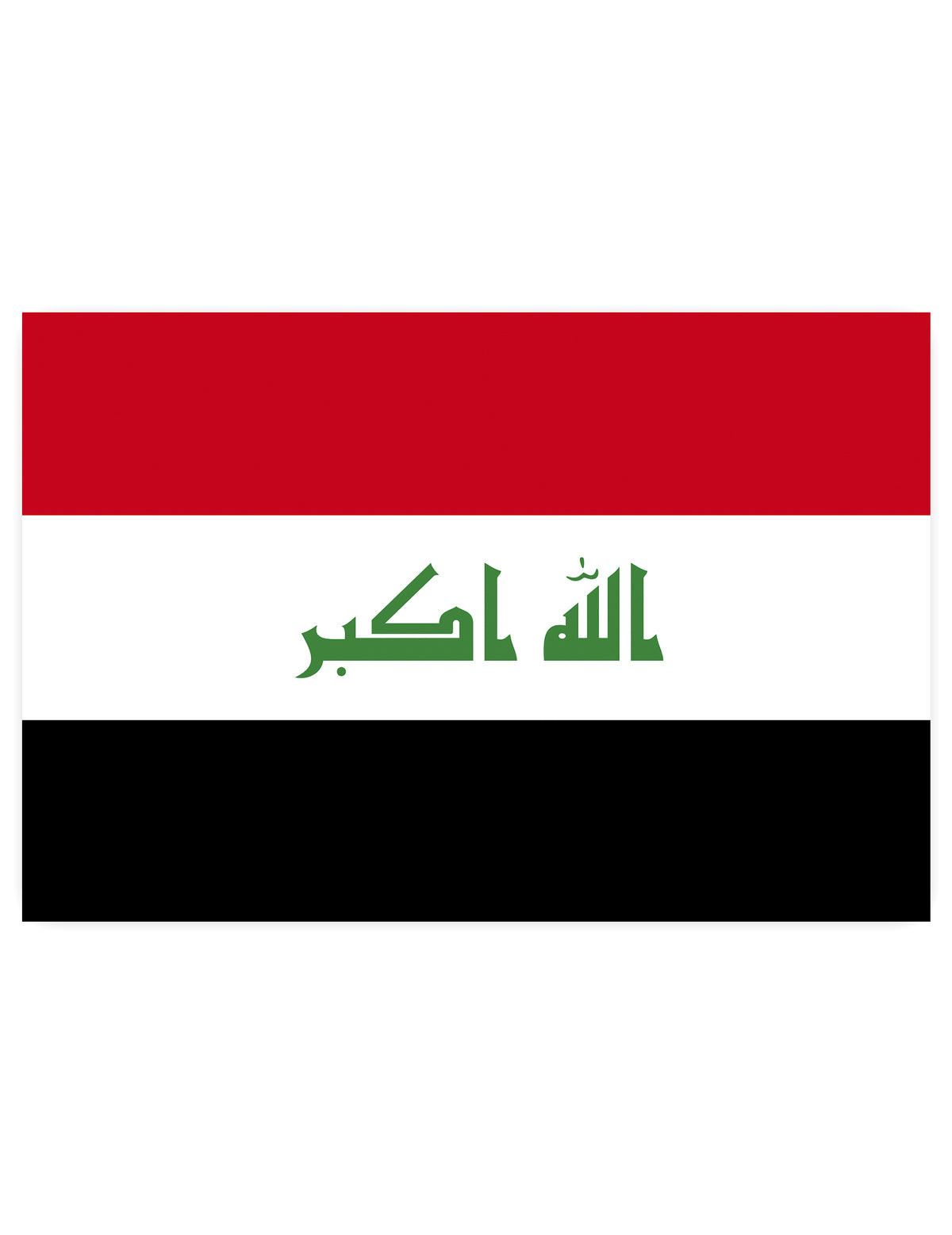 Vlag Irak 150 x 90 cm
