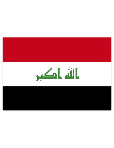 Drapeau Irak 150 x 90 cm