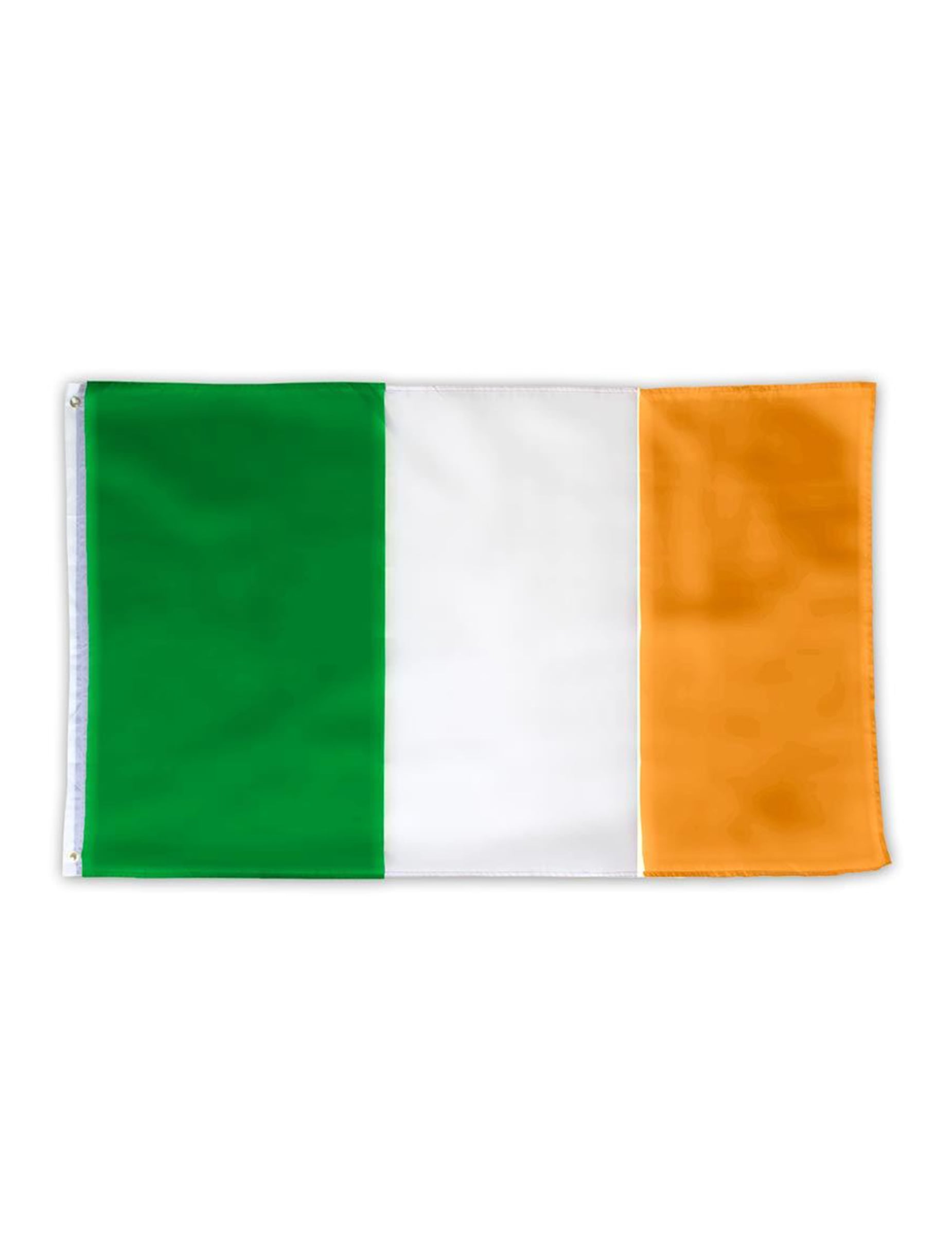 Drapeau Irlandais vert blanc orange