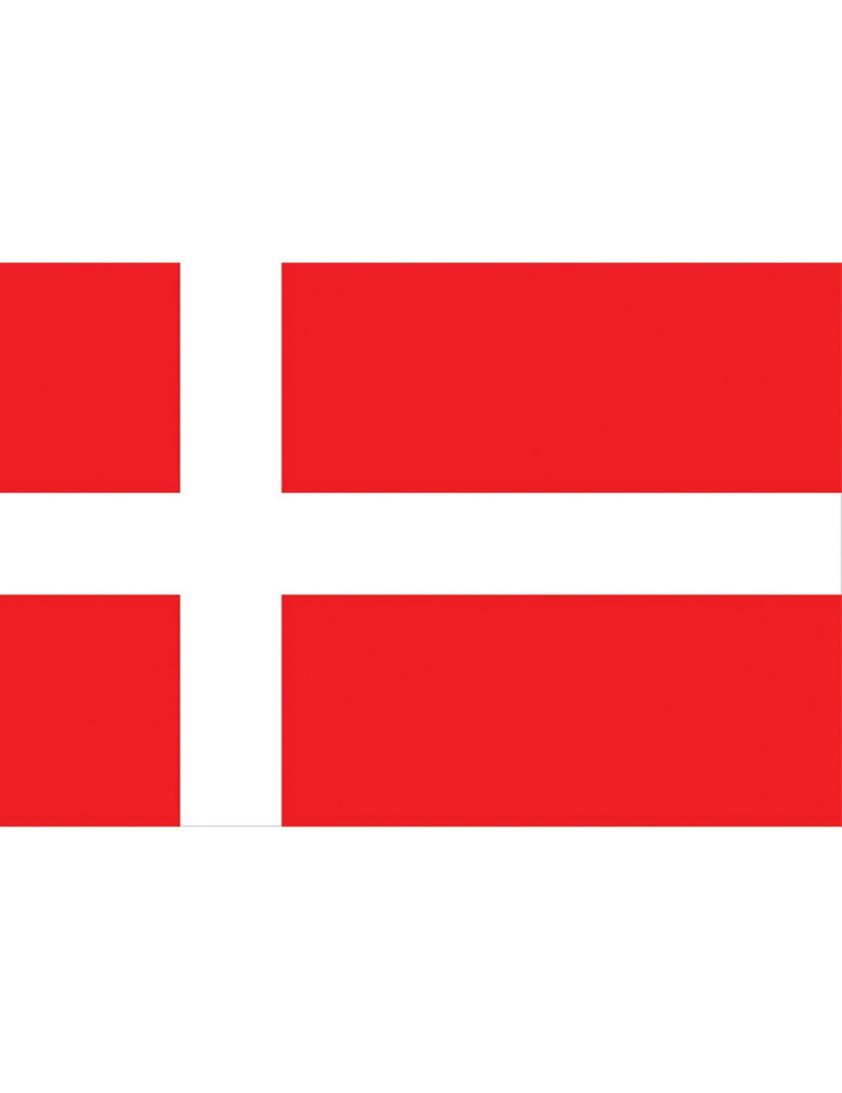 Denemarken supporter vlag