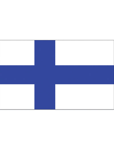 Supporter vlag Finland 90 X 150 cm