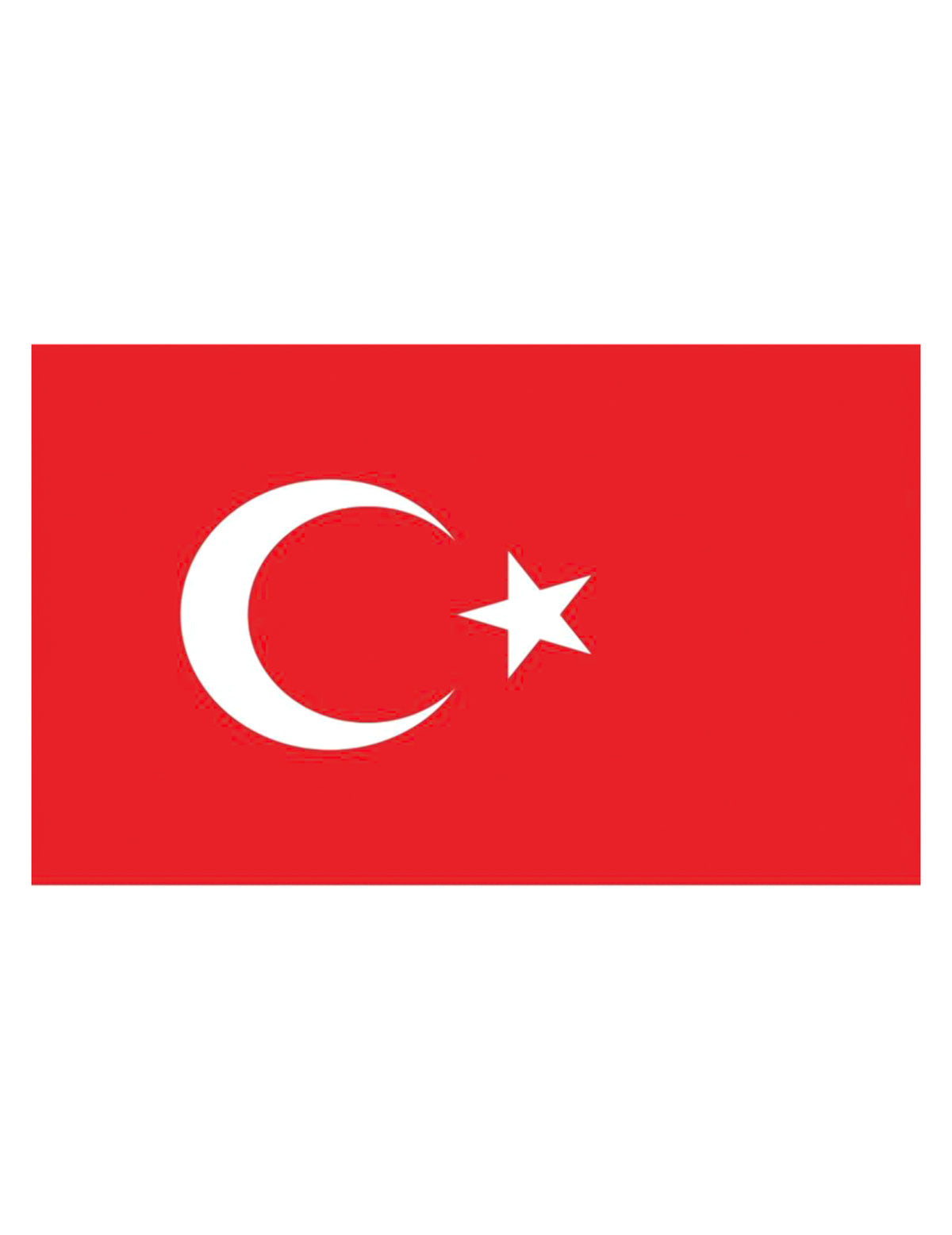 Vlag Turkije 150 x 90 cm
