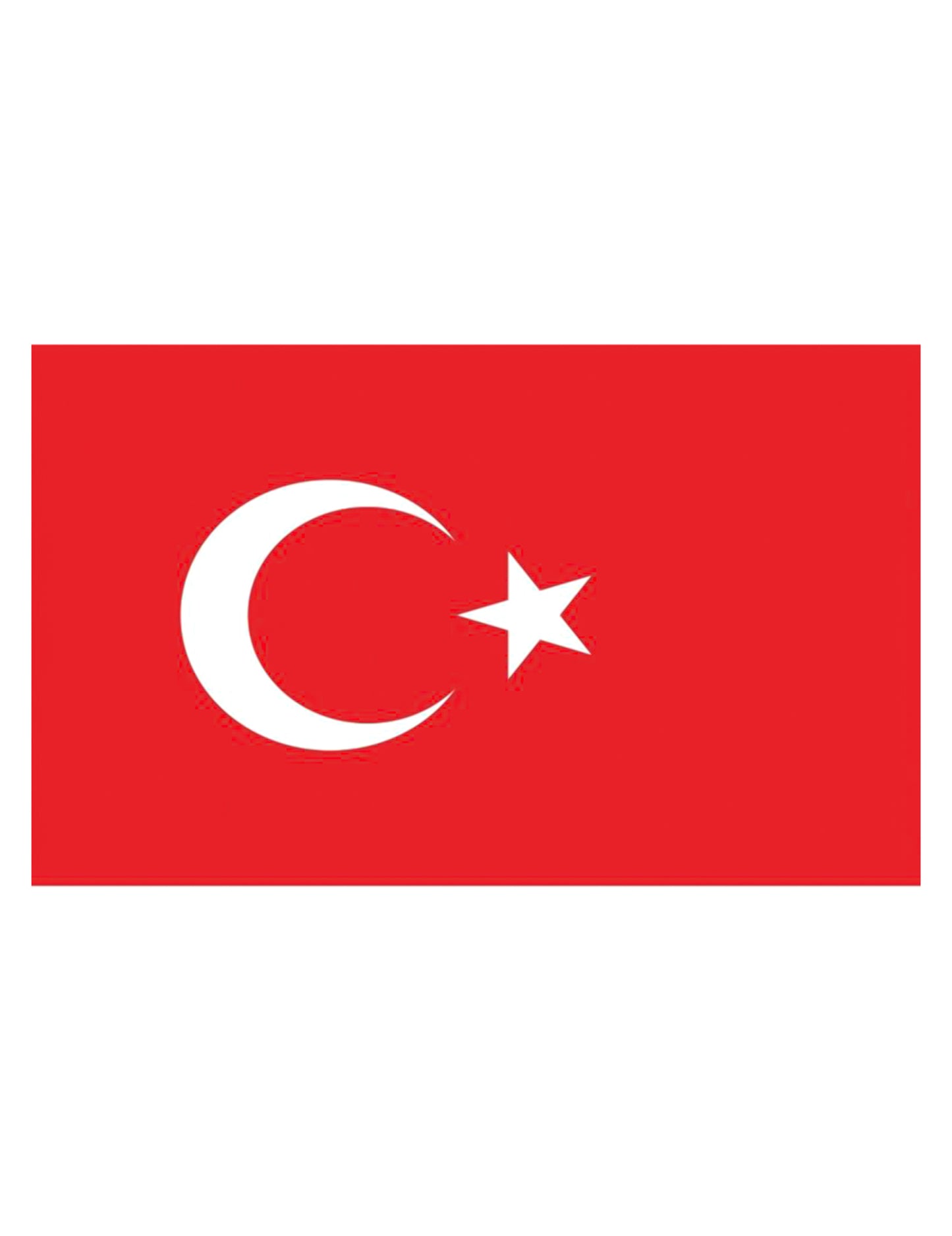 Vlag Turkije 150 x 90 cm