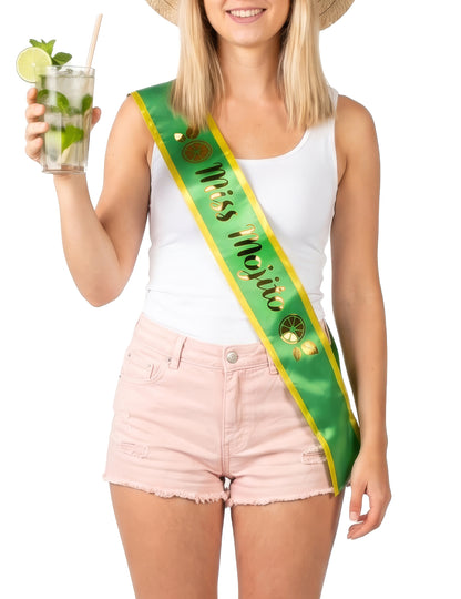 Echarpe Miss Mojito verte vrouw