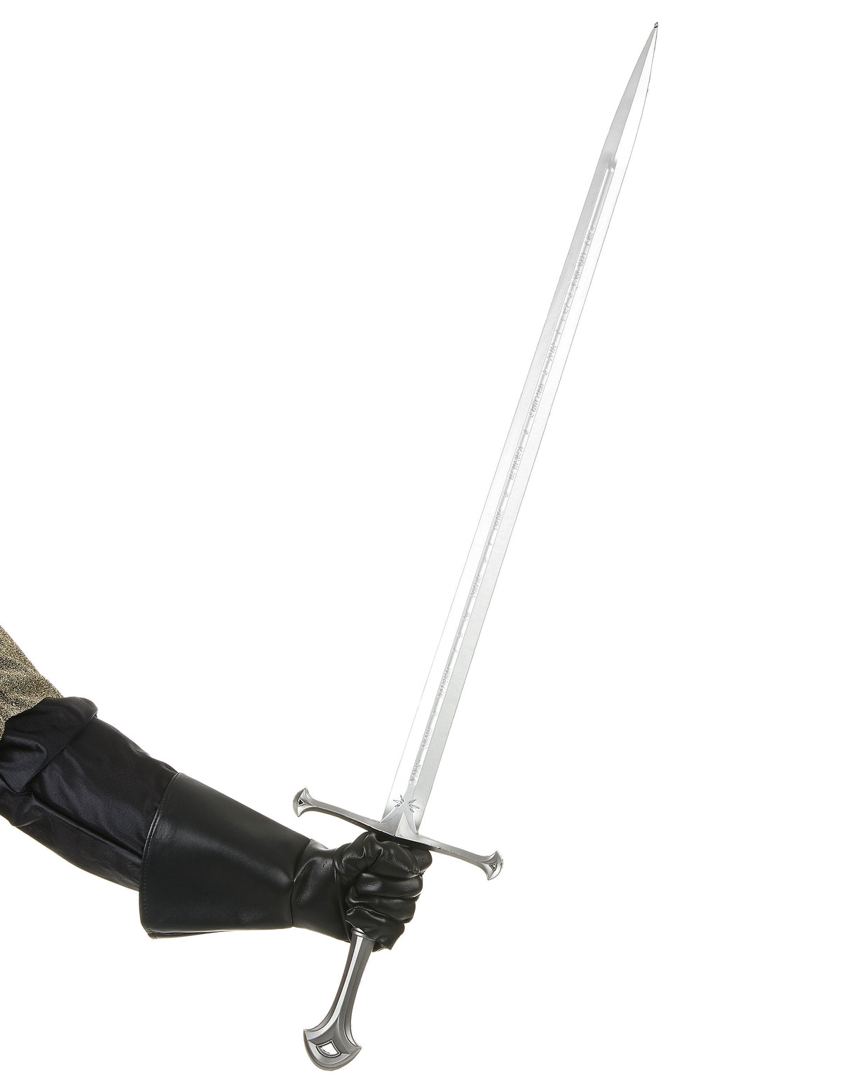 Prise en main avec gant de l'épée de chevalier médiéval luxe pour adulte