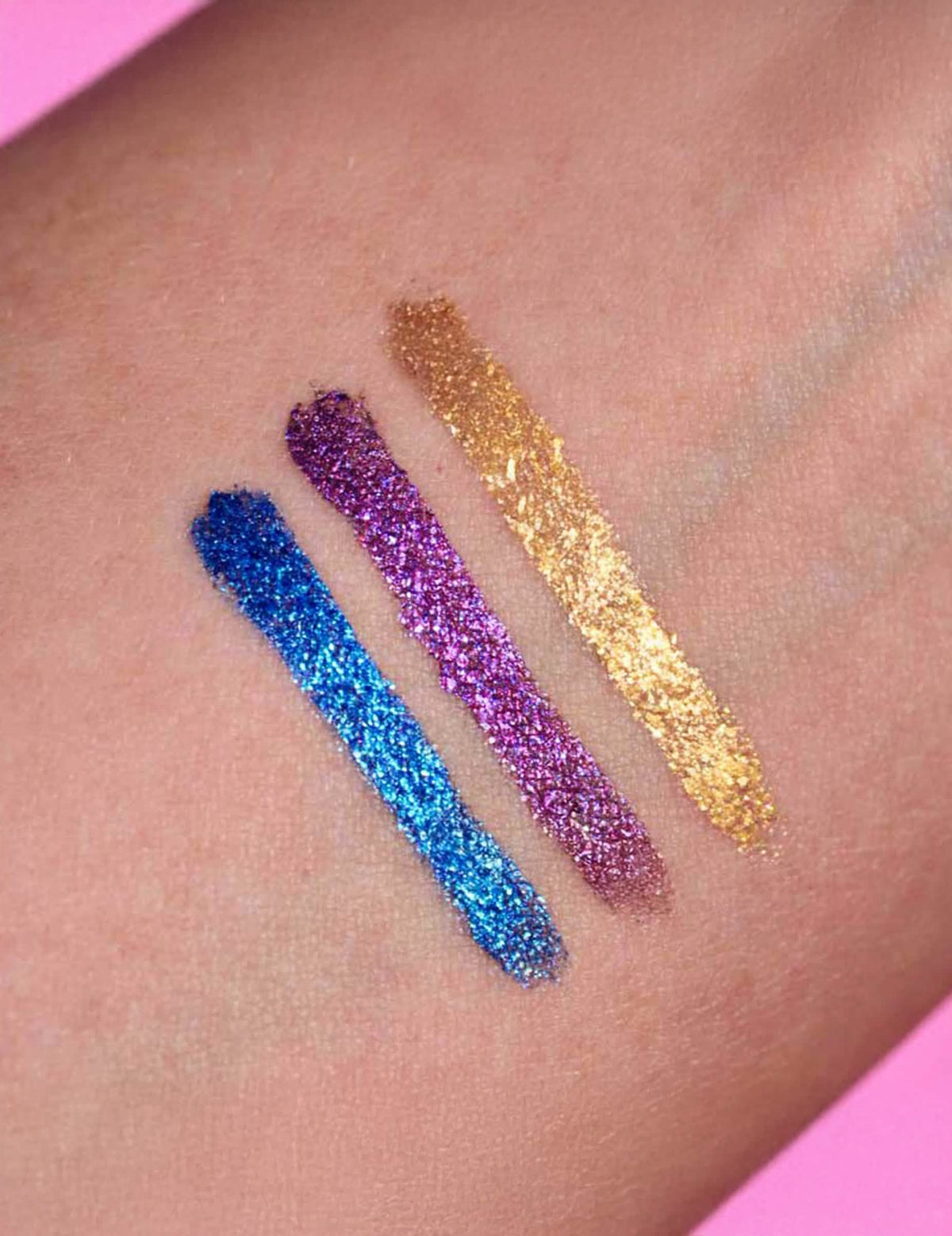 Eyeliner pailleté bleu électrique Si si la paillette™