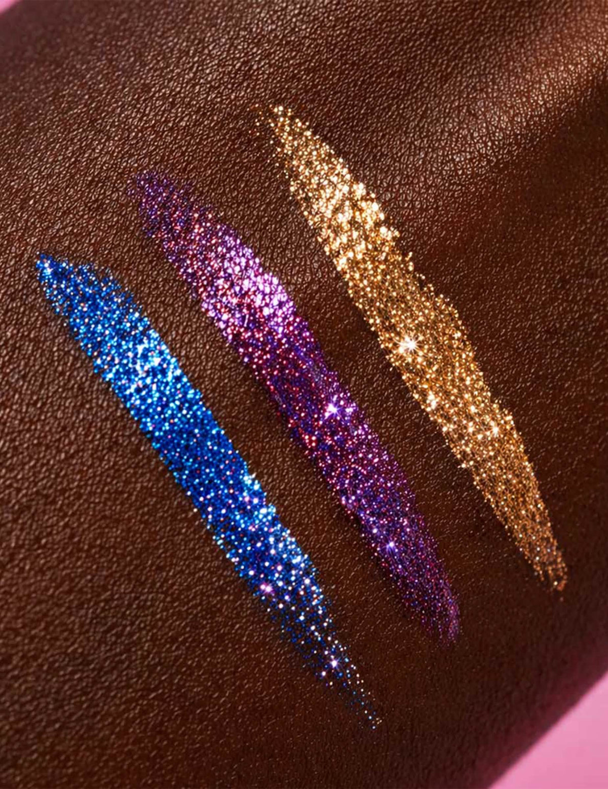 Eyeliner pailleté bleu électrique Si si la paillette™