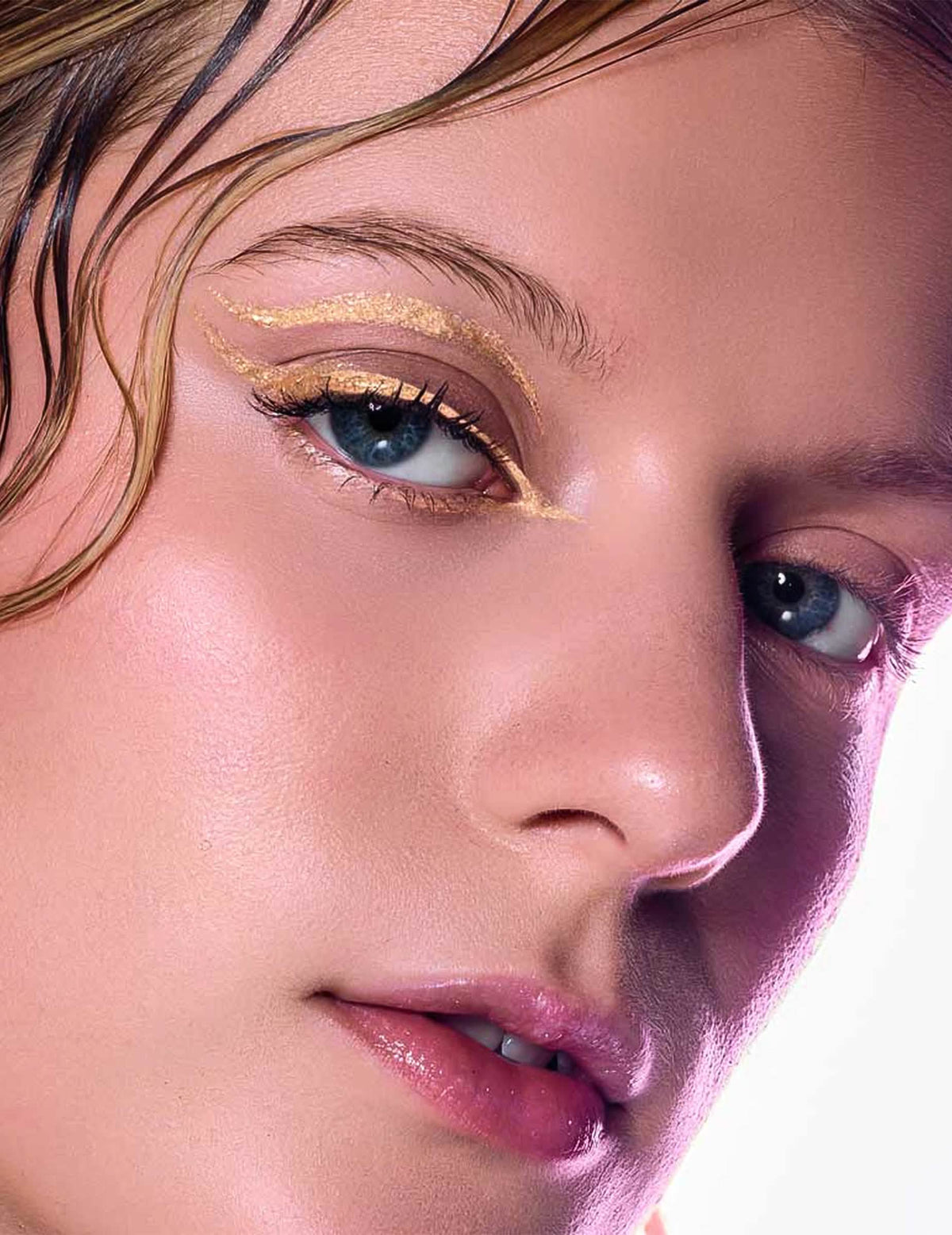 Eyeliner pailleté or métallique Si si la paillette™