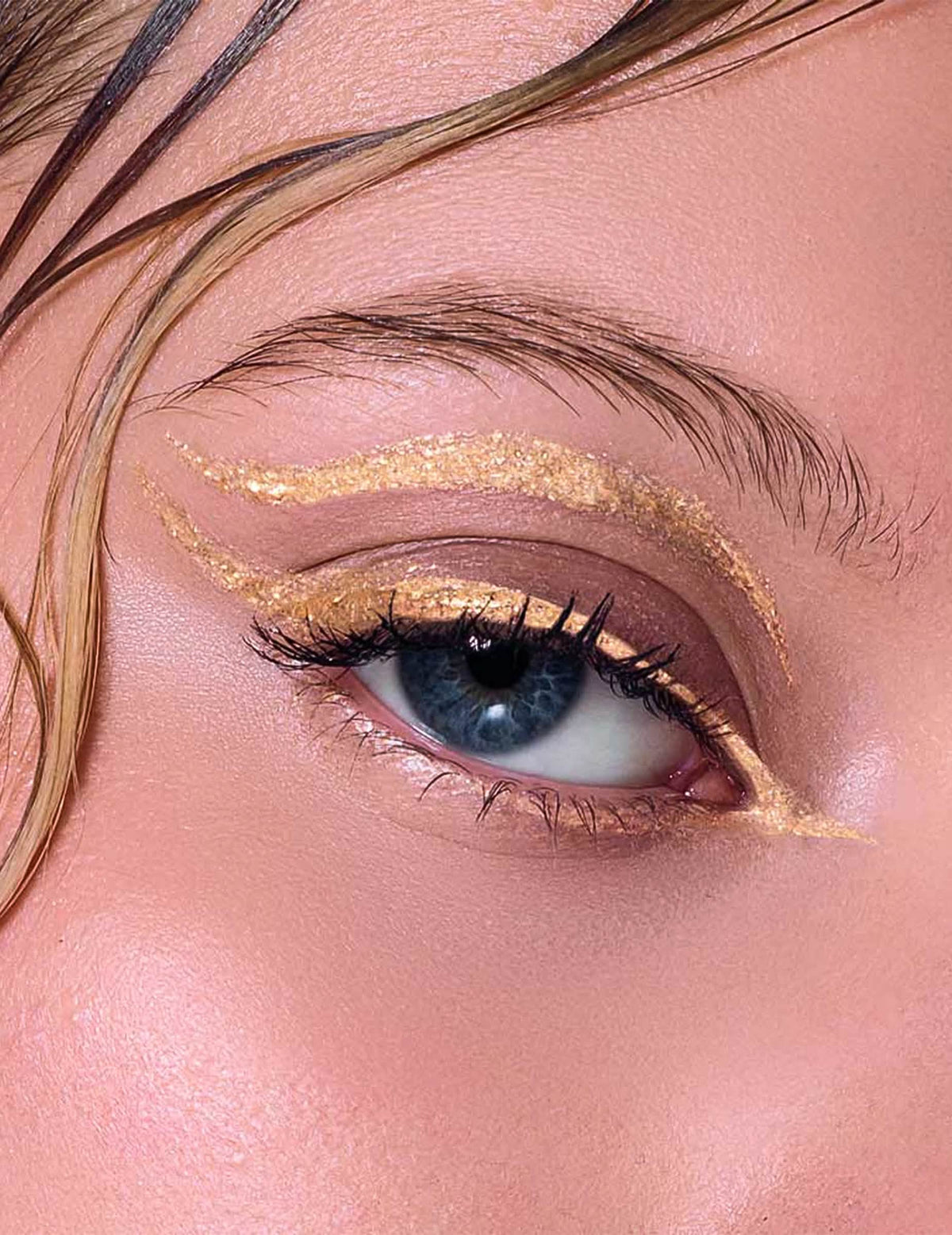 Eyeliner pailleté or métallique Si si la paillette™