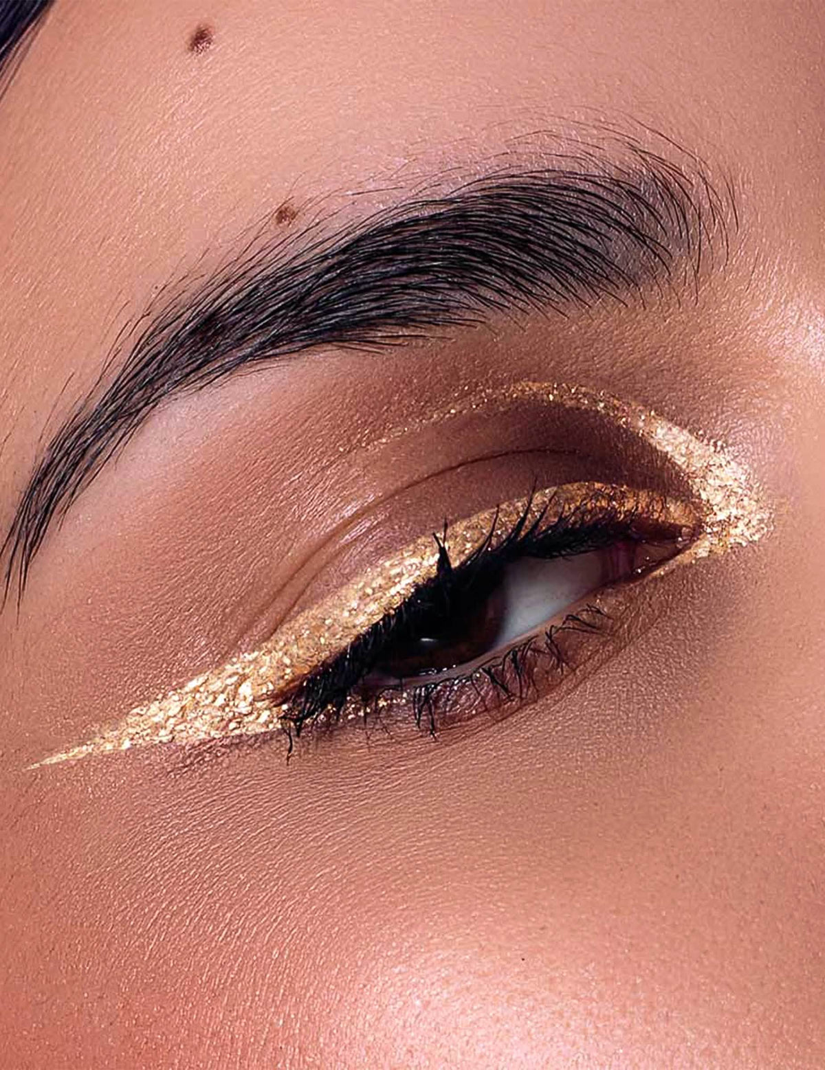Eyeliner pailleté or métallique Si si la paillette™