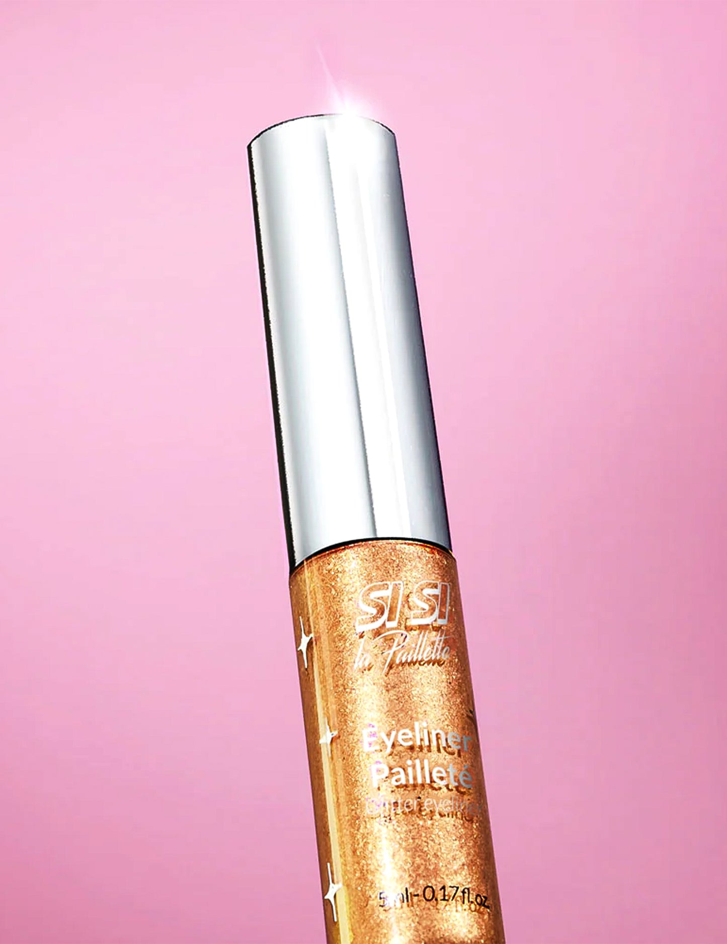 Glitter eyeliner metallic goud Si si la paillette™