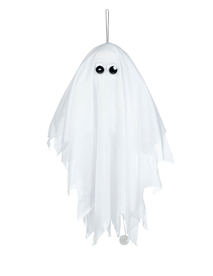Bewegend en muzikaal hangend spook 48 cm