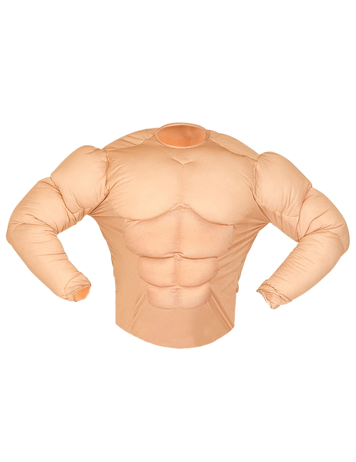 Faux torse musclé militaire adulte