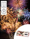 Feu d'artifice Pyramatic Professional Edition pour fête multicolore 152 tirs 90 sec