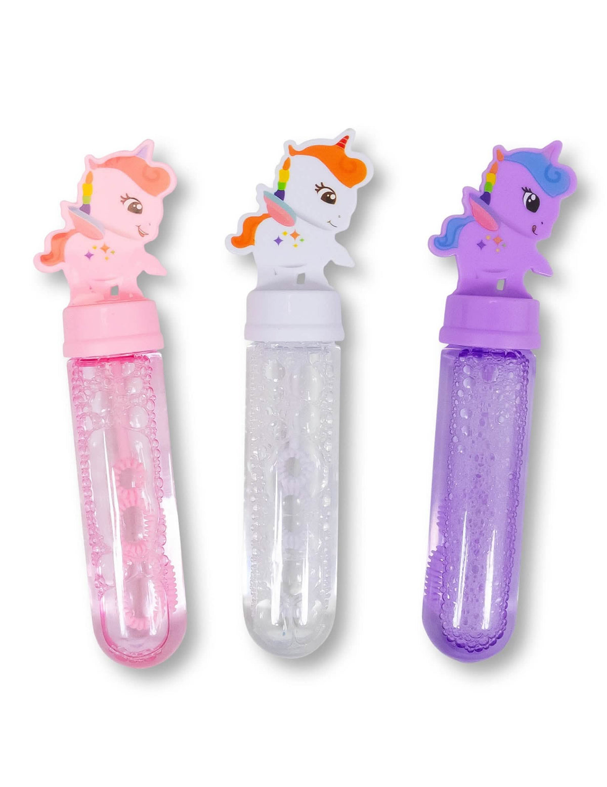 3 Flacons à bulles Licorne
