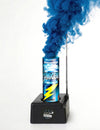 Fumigène à allumage électrique pour extérieur bleu 1 minute