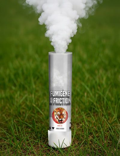 Fumigène à friction pour extérieur blanc 1 minute