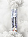 Fumigène à goupille double sorties pour fête blanc