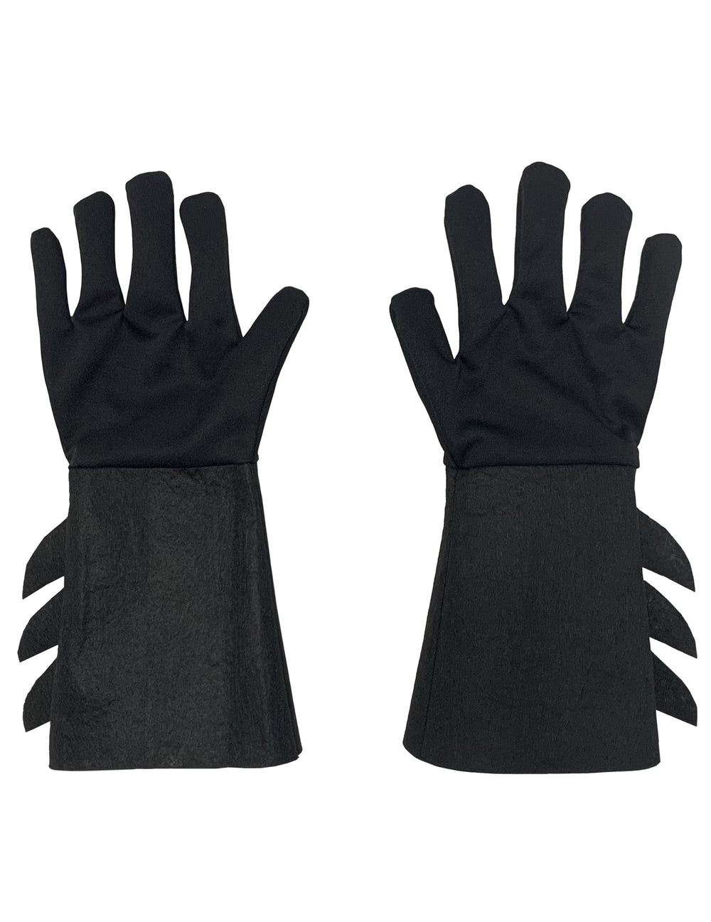 Gants Batman pour adulte noirs avec ailerons