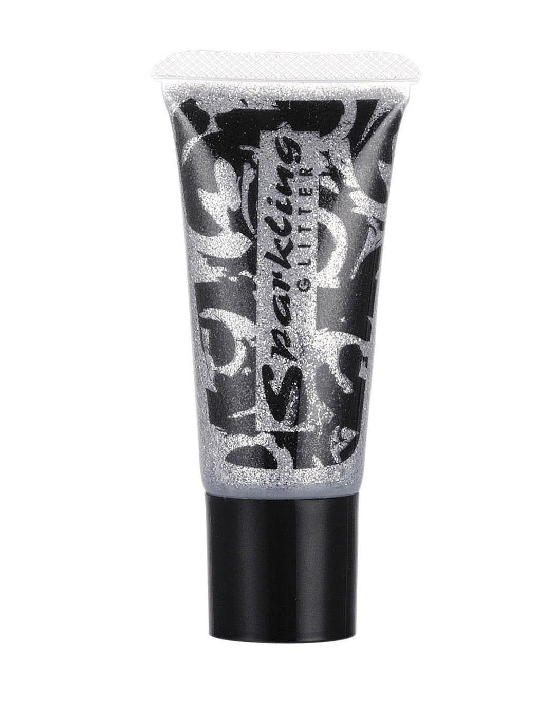 Zilveren glittergel