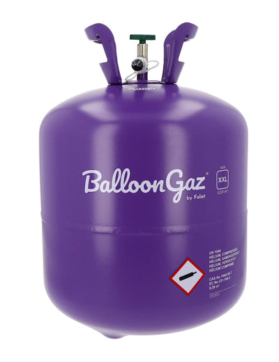 Grote heliumcilinder voor maximaal 85 ballonnen