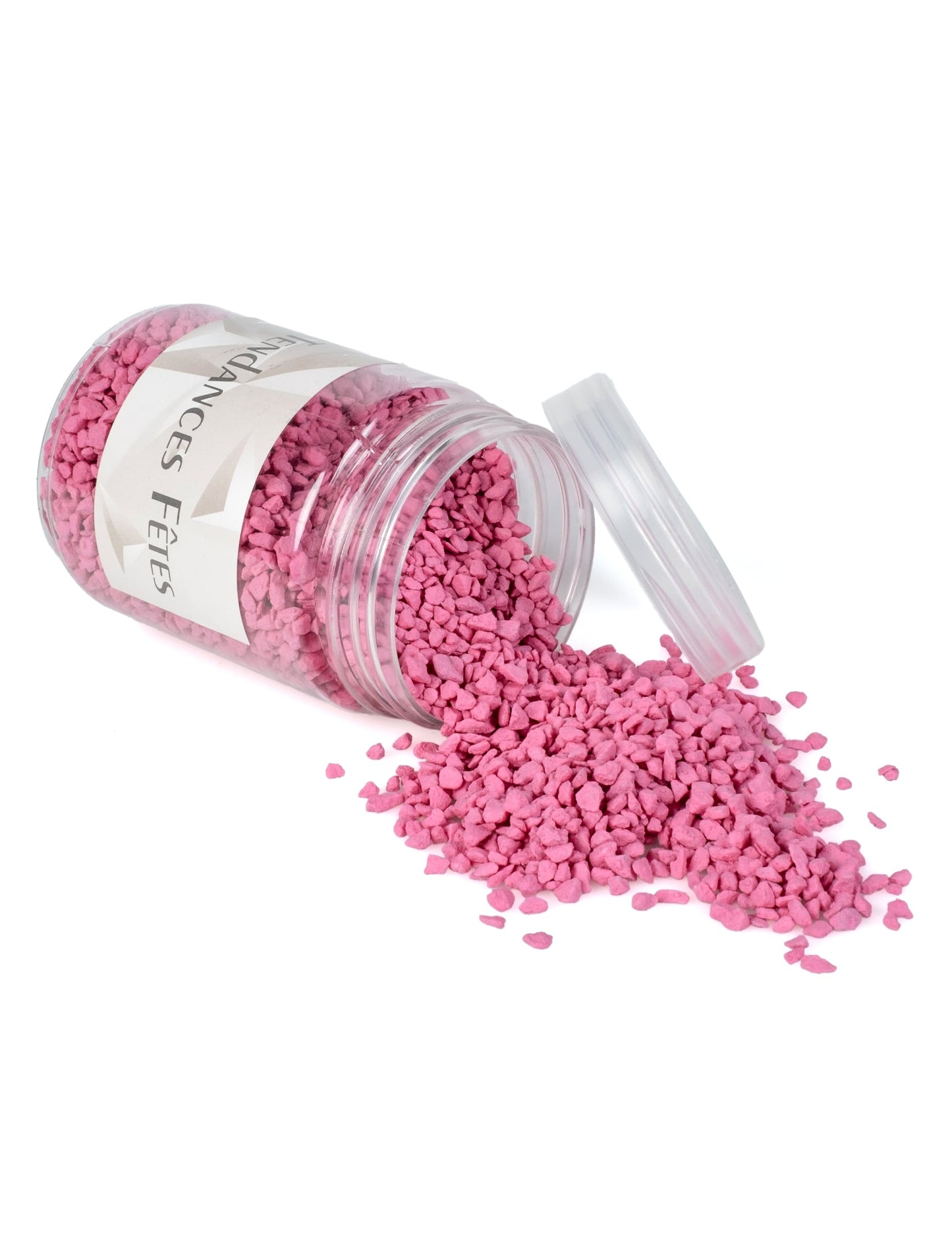 Gravillons décoratifs fuchsia