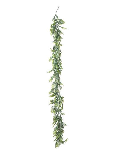 Guirlande de fougères pour décoration jungle verte