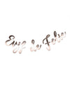 Guirlande EVJF de folie pour femme métal rose gold