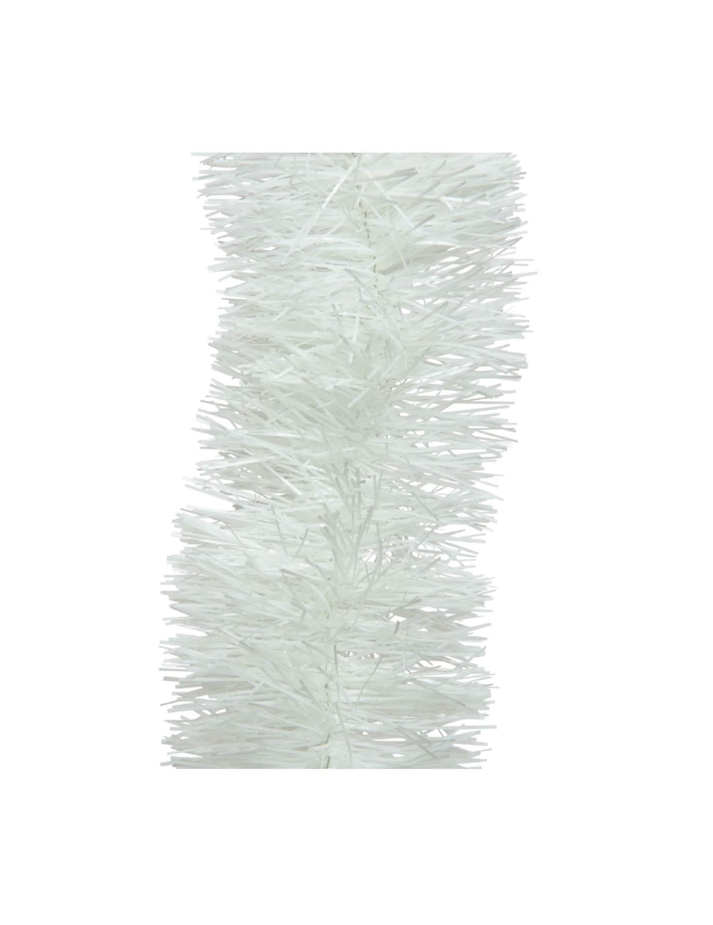 Guirlande de Noël pour sapin scintillante blanche