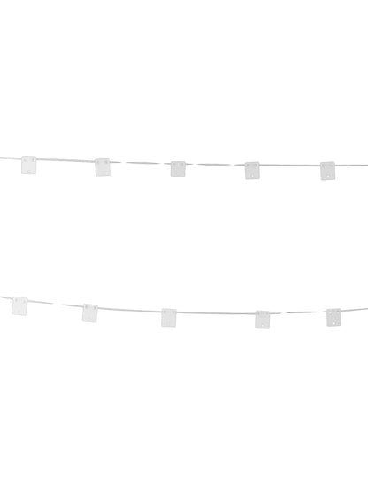 Guirlande support pour 24 ballons kit arche pour décoration blanc