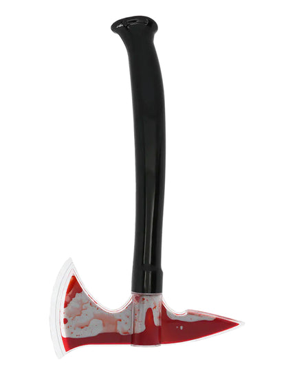 Bijl met nepbloed 34 cm