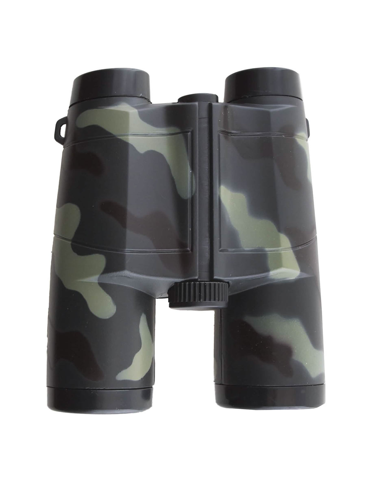 Jumelles militaires pour enfant motif camouflage vert et noir