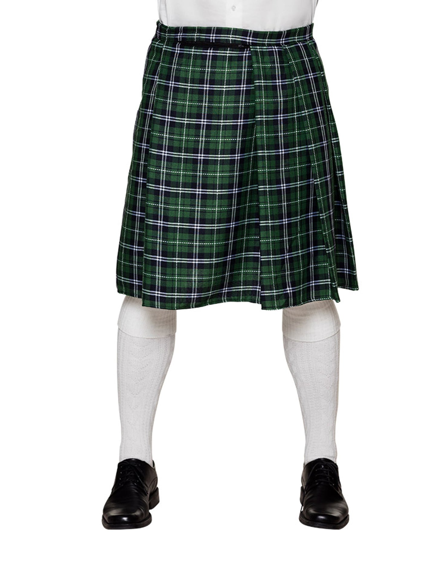 Kilt écossais pour homme vert