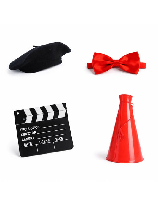 Kit accessoires réalisateur de cinéma adulte