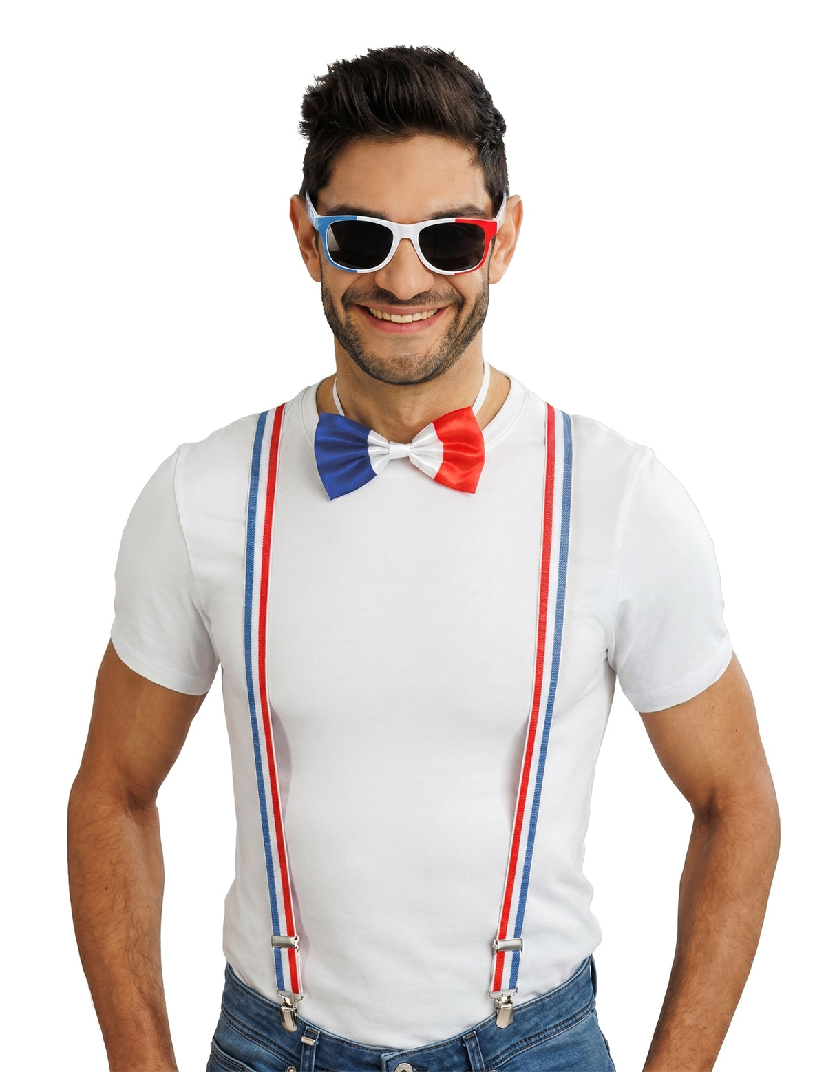 Accessoireset Frankrijk supporter volwassenen