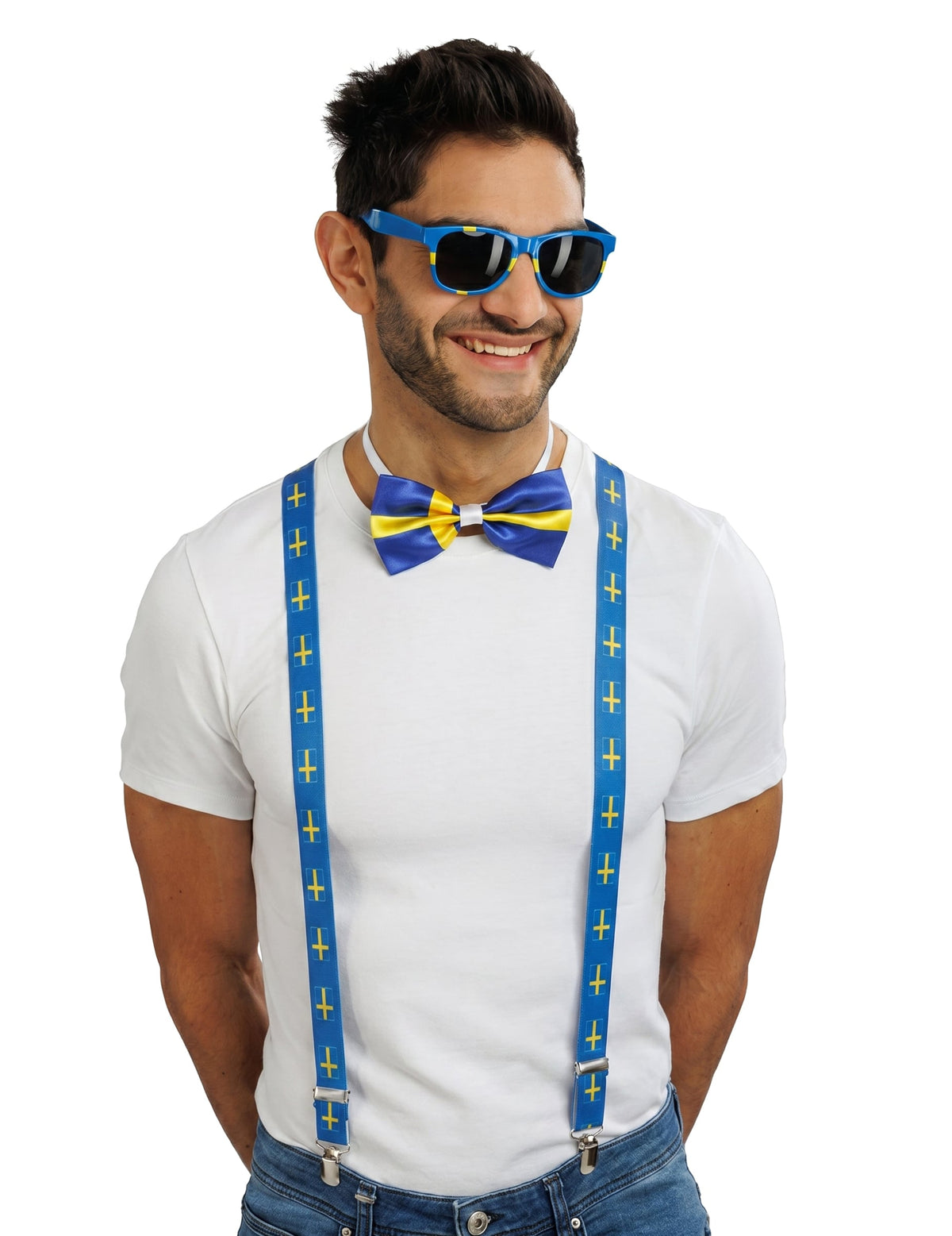 Accessoireset Zweden supporter volwassenen