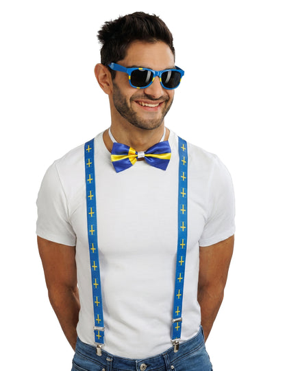 Accessoireset Zweden supporter volwassenen