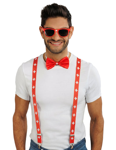 Kit accessoires supporter Suisse adulte