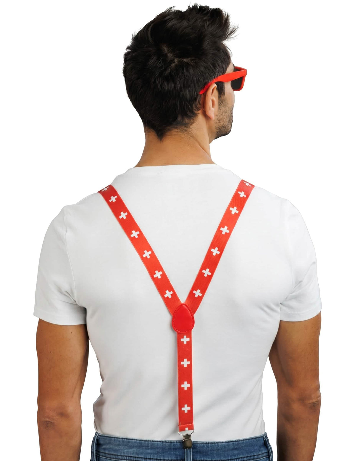 Accessoireset Zwitserland supporter volwassenen