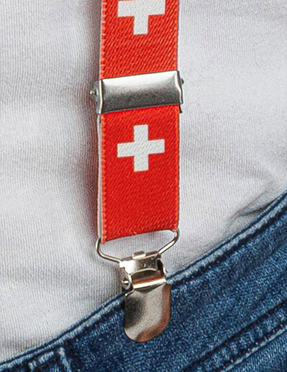 Accessoireset Zwitserland supporter volwassenen
