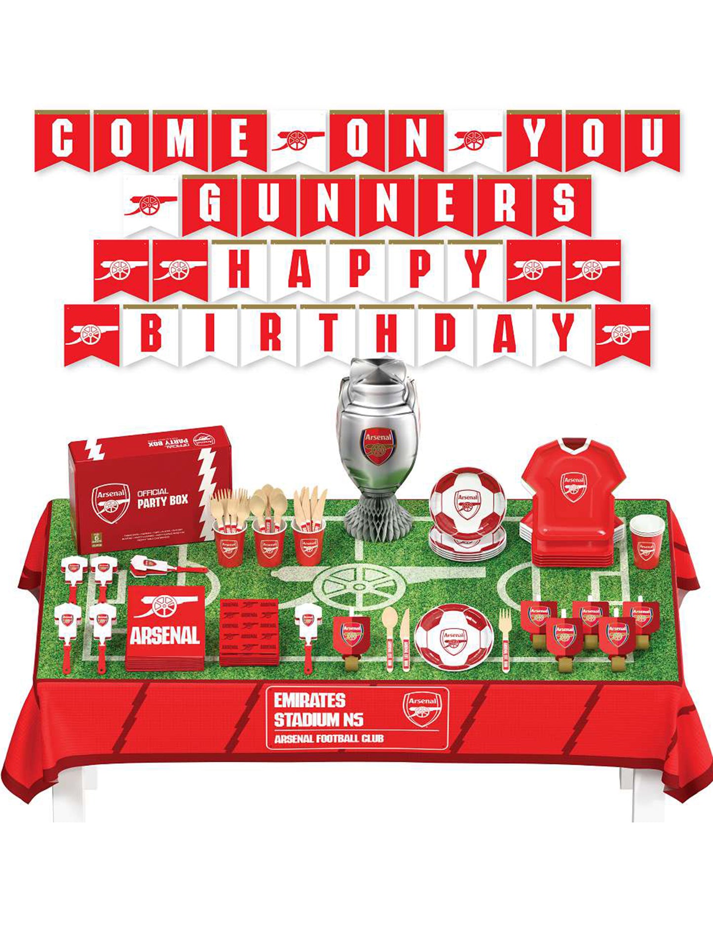 Arsenal Football Club verjaardagset 75-delig