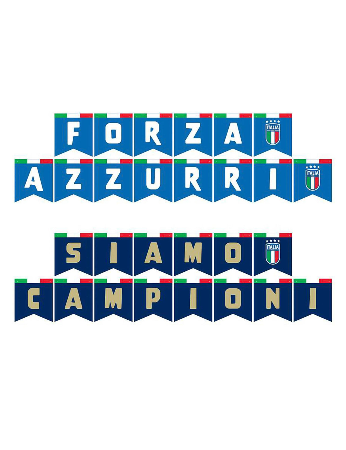 Verjaardagsset Italiaanse voetbalbond 44-delig